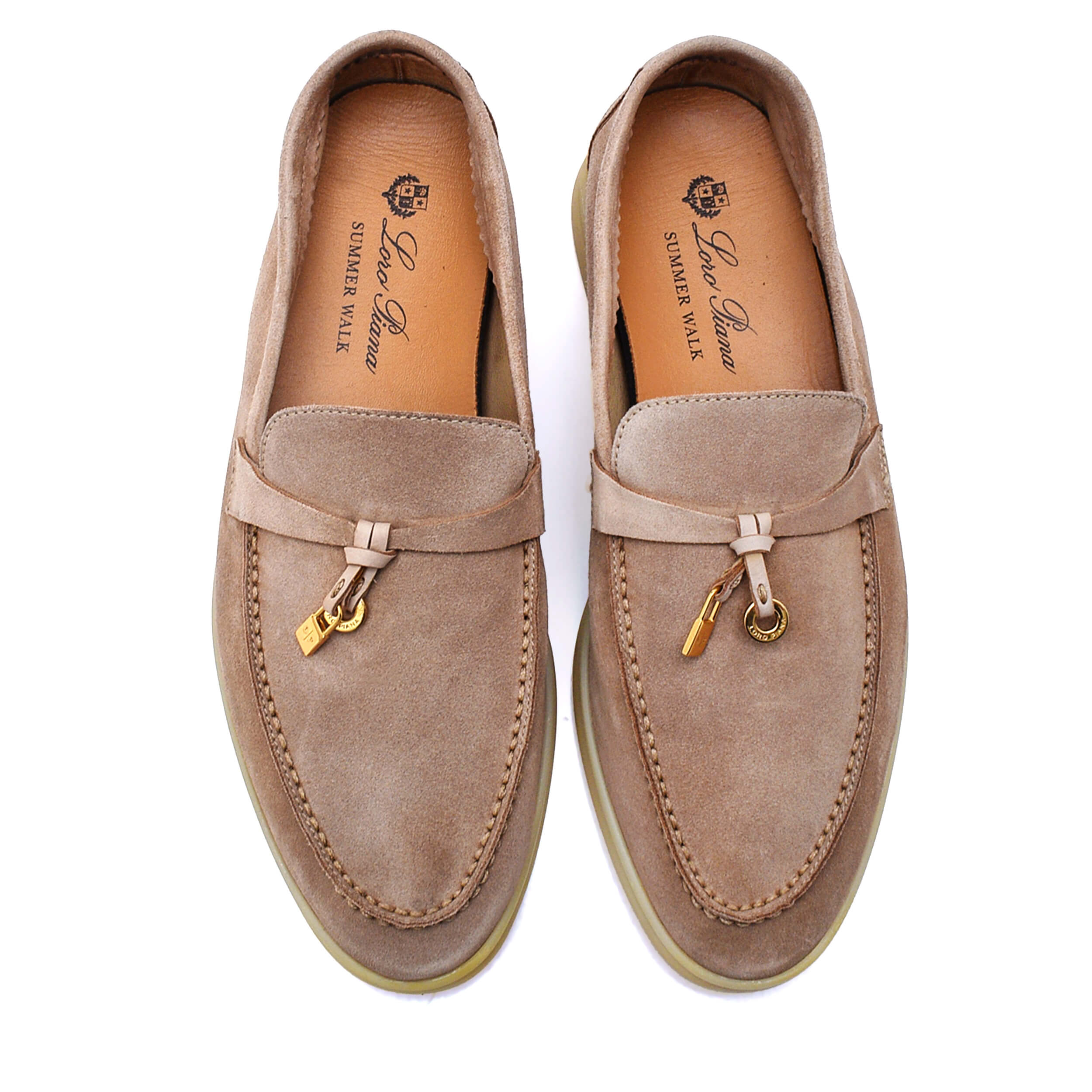 Loro Piana - Beige Summer Charms Walk Loafers